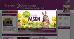 Desktop Screenshot of beleefoostpoort.nl